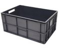 Boîte de rangement, 400x600x270mm, 52l, Polypropylène (PP), Gris
